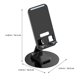 thumbnail image 2 of USHOBE Base Metálica Para Teléfono Y Tablet Ajustable Con Giratorio Para Transmisión, 2 of 7