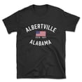 thumbnail image 1 of Albertville Alabama Patriot Men's Cotton T-Shirt, 1 of 1