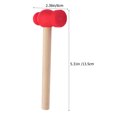 thumbnail image 2 of 2pcs Wooden Hammer Toys Simulation Hammers Maintenance Tools Educational Toys, 2 of 7