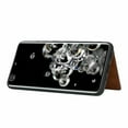 thumbnail image 3 of Étui Magnétique en Cuir avec Porte-Cartes pour Samsung Galaxy S21 (Rouge), 3 of 5