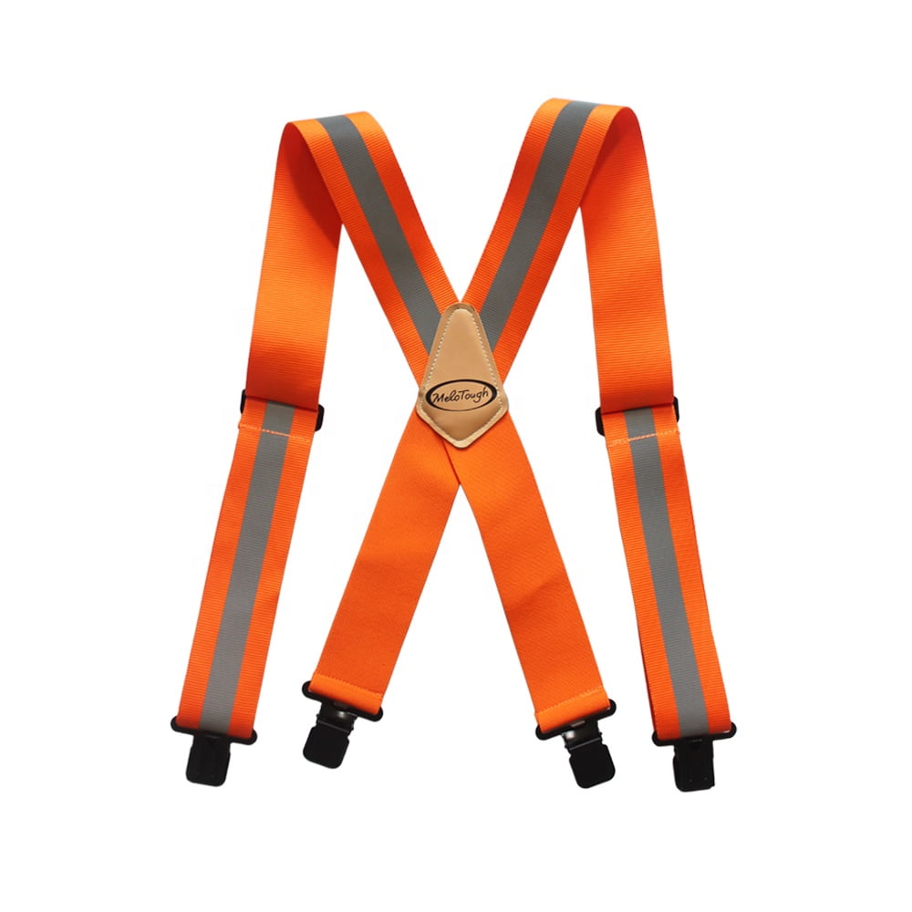 Reflective Safety SuspendersWork Suspenders with Hi Viz Reflective