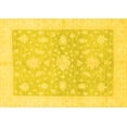 thumbnail image 1 of Ahgly Company Indoor Rectangle Oriental Yellow Traditional Area Rugs, 7' x 10', 1 of 4