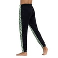 thumbnail image 6 of Sweatpants for Men - green leopard print design Adjustable Elastic Band Mens Joggers With Pockets, Athletic Workout Gym Casual Track Pants for Men, 6 of 7