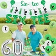 thumbnail image 3 of Golf 60th Birthday Party Decorations, 60th Birthday Decorations for Women Men Golf Balloon Glitter Banner Garland Cake Topper for 60th Sixtee Golf Party Supplies, 3 of 6