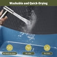 thumbnail image 6 of Silicone Cat Litter Mat Large Waterproof Washable Pet Litter Trapping Rug with Non-Slip Bottom for Easy Cleanup 28x20 Inch, 6 of 6