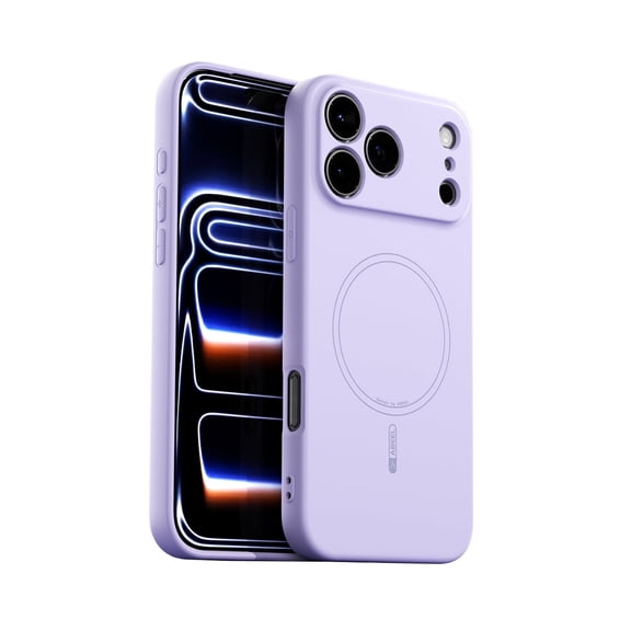 GadgetCom Magnetic Case Compatible with Apple iPhone 17 Pro , Soft Liquid Silicone Cover Shell With Camera Protection