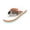 White, variant on Women's Platform Wedge Flip Flops Thong Open Toe Rhinestone Star Decor Rainbow Strap Beach Walking Casual Sandals White 6