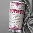 thumbnail image 5 of Advice From An Octopus Coffee Mug Travel Stainless Steel Insulated Cup With Lid 20oz Jewelry Style Novelty Ocean Animal Gift For Her Sea Animals Birthday Present For Women, 5 of 6