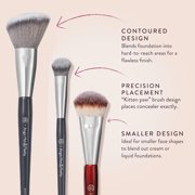 Pozyie BK Beauty Brush Set - A506, A507 & 109 Concealer Brushes, Angled Blush Brush & Mini Foundation Brush - A trio of essential makeup brushes for a flawless look