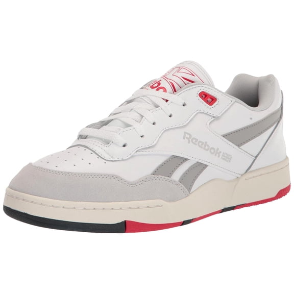 Reebok BB 4000 II Footwear White / Pure Grey / Vector Red HQ3582 Men's Size 7.5