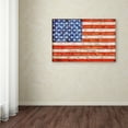 thumbnail image 3 of Michelle Calkins 'American Flag with States' Canvas Art, 3 of 4