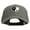 Grey, variant on Ying Yang Heart Embroidered New Big Size High Profile Twill Cap - White XL-3XL
