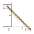 thumbnail image 2 of 14k Yellow Gold Polished .95mm Sparkle Cut Cable Chain Necklace 24 Inch Lobster Claw - Chain Necklace for Women and Men, 2 of 2
