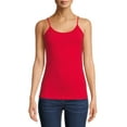 thumbnail image 2 of Time and Tru Women's Cami Tank Top, 3-Pack, 2 of 5