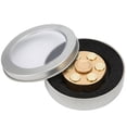 thumbnail image 1 of Mini Spinner de cobre puro desmontable con balas giratorias, juguete antiestrés para adultos y niños, revólver con caja de hierro., 1 of 14
