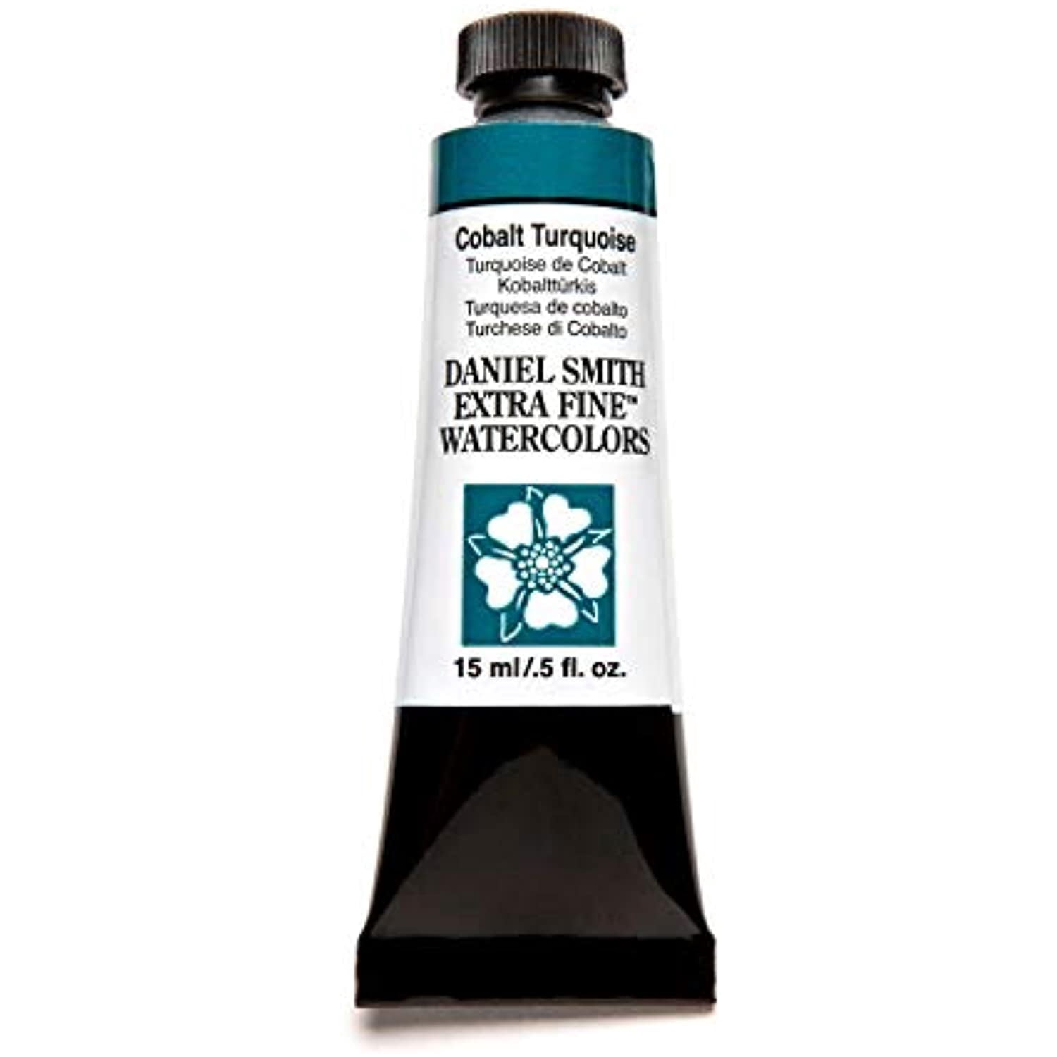 Daniel Smith Extra Fine Watercolor, 15 ml, Cobalt Turquoise