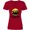 Red, variant on Inktastic Yellowstone National Park with Bear Mountains and Trees Cricle Women's V-Neck T-Shirt