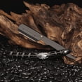 thumbnail image 5 of Navaja de afeitar manual plegable vintage para hombre, cuchillo para trinchar y peinar el cabello, cuchillo de afeitar con mango hueco personalizado, 5 of 5