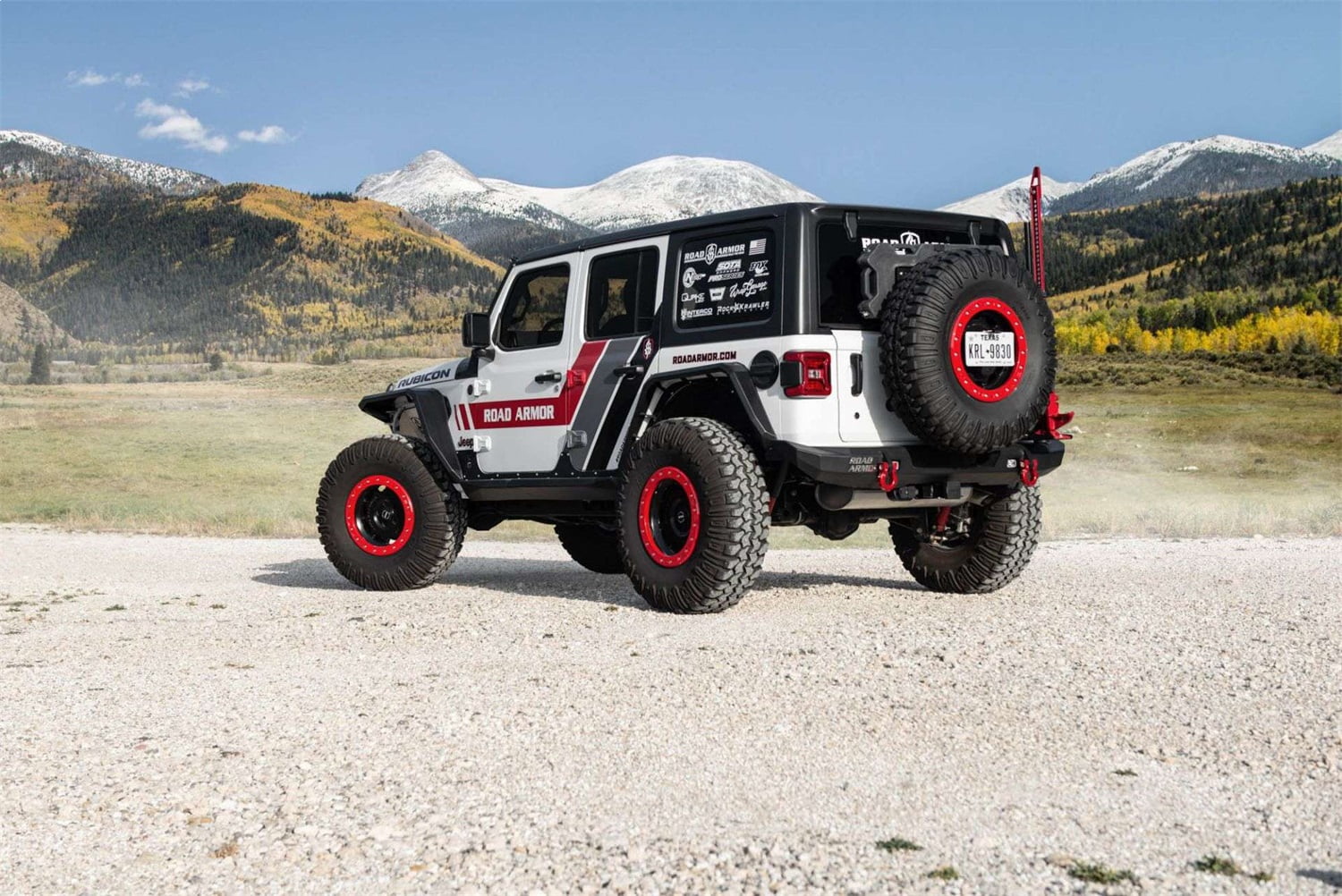 Road Armor 18-20 Jeep Wrangler JL Stealth Rear Fender Flare Body Armor - Tex Blk - 518AFR0B Fits select: 2021 JEEP WRANGLER UNLIMITED SPORT, 2018-2019 JEEP WRANGLER UNLIMITED SAHARA