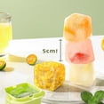 thumbnail image 4 of 6pcs Squared Ice Molds Set Quick Release Ice Making Tool for Summer Drinking, 4 of 5