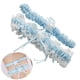 thumbnail image 3 of Bridal Wedding Lace Ribbon Flower Garters Decorations for Bride and Bridesmaid, 3 of 5