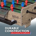 thumbnail image 3 of GoSports 32 Inch Tabletop Foosball Game Set - Mini Foosball Table - Oak, 3 of 6