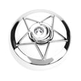 thumbnail image 1 of Estuche portátil para lentes de contacto con espejo y forma de pentagrama, color blanco, 1 of 8