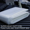thumbnail image 3 of Ultrablock Mattress Bag for Moving, Storage or Disposal, Extra Thick King Size Bags, Heavy Duty Tear & Puncture Resistant Plastic Cover, 3 of 8