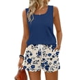thumbnail image 2 of 2 Piece Short Sets for Women Tank and Shorts Set Matching Sets Lounge Sets for Women Summer Plus Size Two Piece Short Set Casual Summer Outfit Shorts Outfit Comfy Summer Outfits for Women, 2 of 5