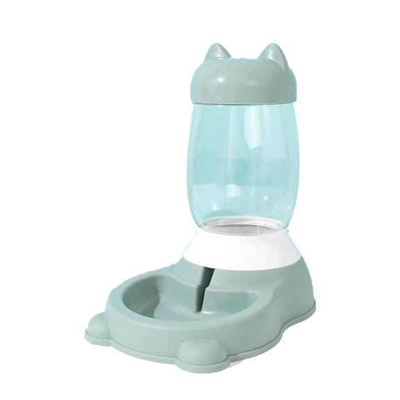 Kkkded Cat Dog Water Waterer Pet Large Capacity Water Dispenser Feeder Non-wet Mouth Design
