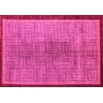 thumbnail image 1 of Ahgly Company Indoor Rectangle Abstract Pink Modern Area Rugs, 3' x 5', 1 of 4