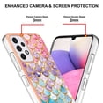 thumbnail image 4 of Allytech Case for Samsung Galaxy A33 5G Version, Galaxy A33 Cover, Slim and Light Weight TPU Impact Resistant Anti-Shock Scratch Free Back Shell for Samsung A33 5G, Colorful Scales, 4 of 5
