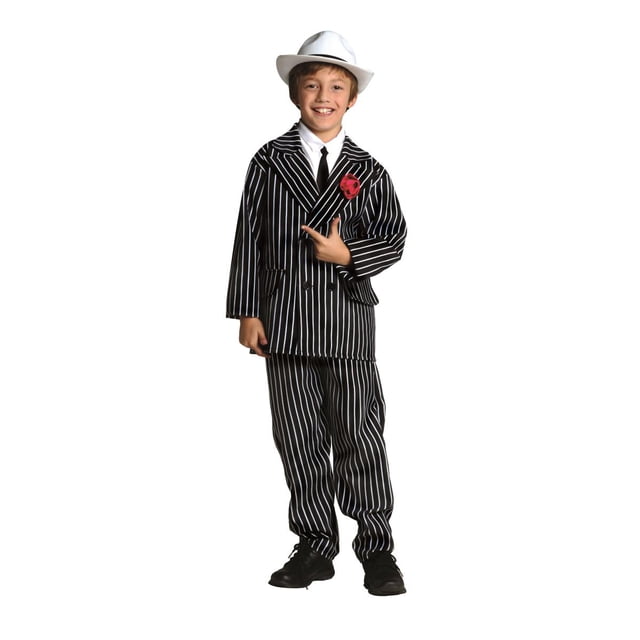GÁNGSTER-CHAQUETA Y PANTALÓN-MED RG Costumes 90058-M