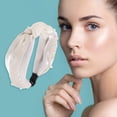 thumbnail image 2 of Unique Bargains 1 Pc Wide Faux Pearls Headbands for Women Beige, 2 of 6