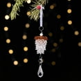 thumbnail image 4 of hulanddfd Christmas Pinecone Ornaments - Acrylic Simulation Crystal Pinecone, Transparent Small Tree Pendant Hanging Decorations for Xmas Tree Wreath Party Decor, 4 of 6