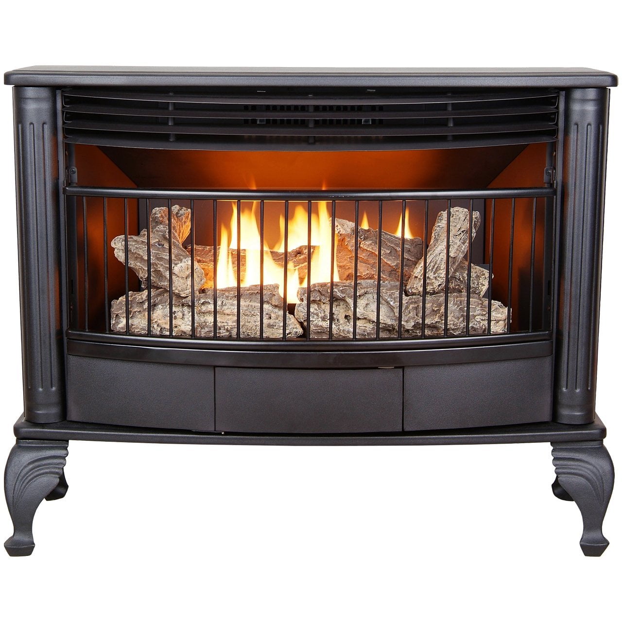 Ventless Dual Fuel Stove 25,000 BTU, Model QNSD250T