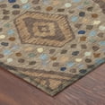 thumbnail image 3 of Addison Rugs Chantille Indoor/Outdoor Transitional Tribal Copper Machine Washable Rectangle Rug, 3' x 5', 3 of 8