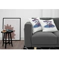 thumbnail image 3 of Ambesonne Funny Throw Pillow Cover 2 Pack, Hipster Panda with Tie, 16", Black Blue, 3 of 5