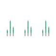 thumbnail image 1 of Riwesomey Kit de brocas de destornillador GREENER antideslizante DIY extracción destornillador herramientas de repuesto Extractor 65/90/150mm 3 uds Type1 NO1 Riwesomey CBP262725, 1 of 6