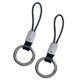 thumbnail image 2 of 2 llaveros para coche, accesorio sencillo, cuerda de cuero PU, llavero, soporte para llavero, negro Zulema Llaveros de coche, 2 of 7