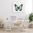 thumbnail image 3 of Stupell Industries Teal Symmetrical Butterfly Animals Painting Wrapped Canvas Art Print Wall Art, 40 x 30, 3 of 8