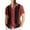 Red, variant on Men's Vintage Bowling Shirt Free Short Sleeved Button Down Shirts Summer Cuba Beach Casual Vacation Tops