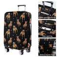 thumbnail image 5 of Pitbull Dog and Footprint Luggage Cover Fashion Suitcase Cover Baggage Covers Fit 25-28 Inch Luggage (Go Travel), 5 of 5