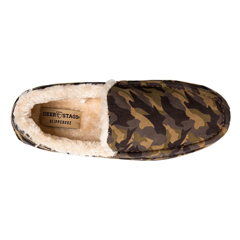 Deer Stags Unisex Spun Microsuede Slipper - Brown/Brown Camo  display picture 3