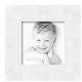 thumbnail image 2 of ArtToFrames 9" x 9" White Shatter Modern Picture Frame, 9x9 inch White Wood Poster Frame (WOM-5270),  Pack, 2 of 7