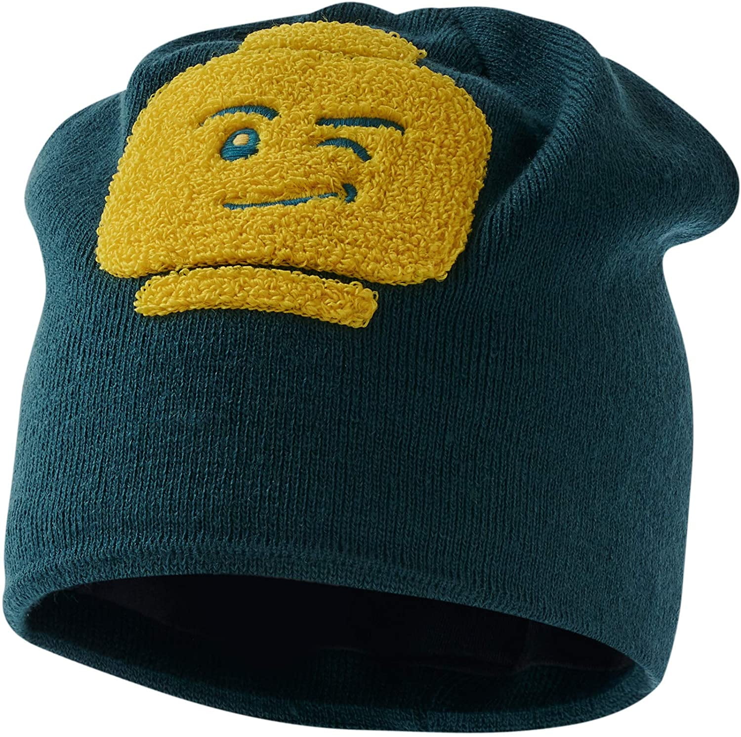 LEGO Wear Kids' Fleece-Lined Knitted Snow Beanie with Pom Pom LEGO Wear Kids' Fleece-Lined Knitted Snow Beanie with Pom Pom