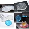 thumbnail image 2 of Creative Ripple Coaster UV Crystal Epoxy Resin Mold Cup Mat Tray Silicone Mould DIY Crafts Home Decorations Casting Tool, 2 of 3
