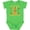 Apple Green, variant on St. Patrick's Day Happy Saint Purrtrick's Day Boys or Girls Baby Bodysuit