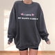 thumbnail image 2 of Gibobby Temperamento Pullover Top Moda de mujer Ocio Palabras de amor Impresión de amor Cuello redondo Manga larga Top suelto Suéter sin sombrero 8 (Gris, M), 2 of 4