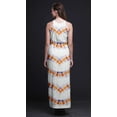 thumbnail image 5 of Bimba Tie-Dye Women Sleeveless Crew Neck Halter Gown With Side Slits Maxi Dress-XX-Large, 5 of 6
